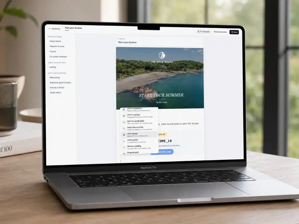 Haven AI email editor drafting a win-back campaign