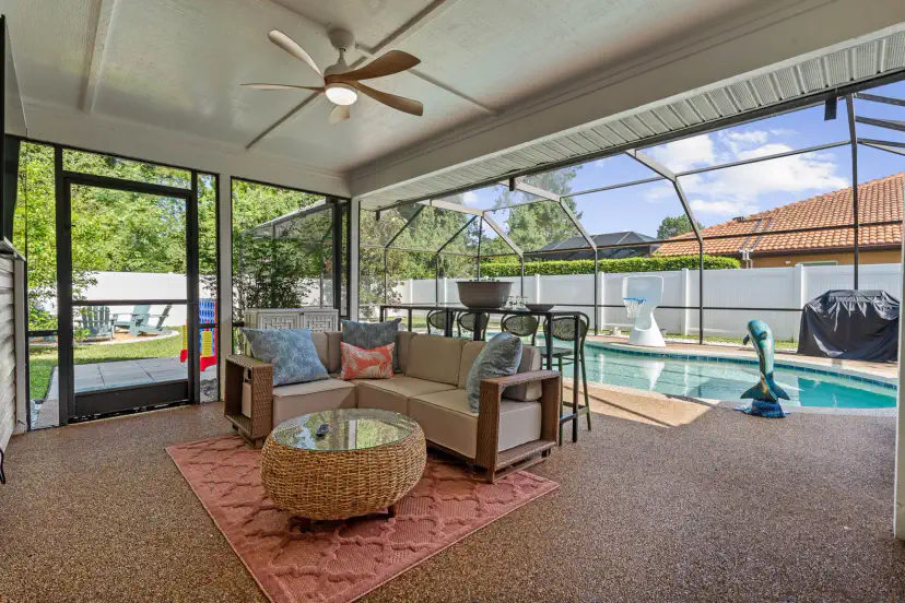 The lanai