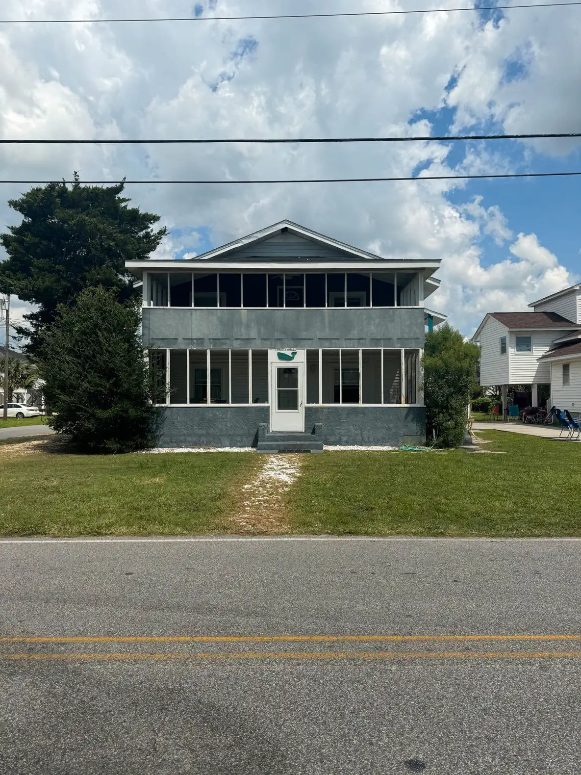The Knotty Whale. This was the original property and what the previous reviews were based on. It was demoed in Sept of 2024. Our guests made a lot of great memories here and as sad as we are to see it go. We’re super excited for the Surf Lodge NMB. 