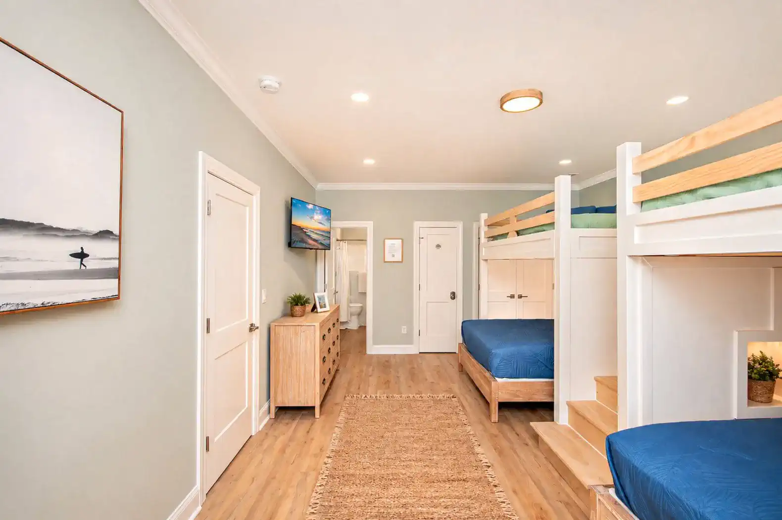 View of the Bunk Room