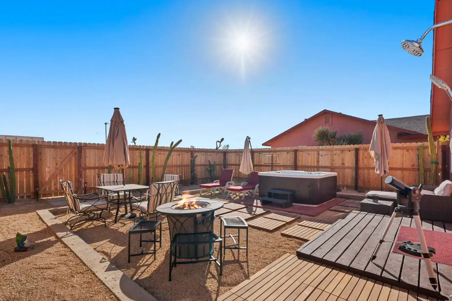 Starlite Casita - Charming Renovated Cabin + Spa photo 5