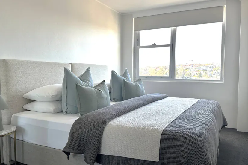 Second bedroom. Super king or two king single beds on request