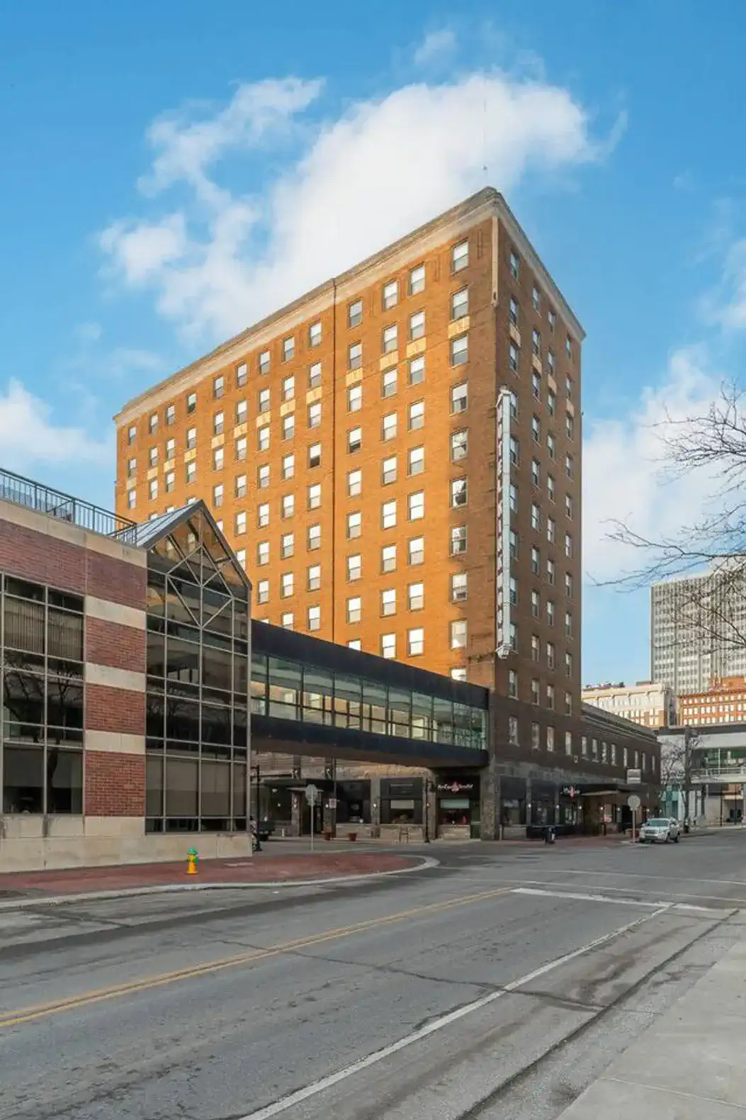 Welcome to the historic Kirkwood building—where 1920s character meets modern downtown convenience.