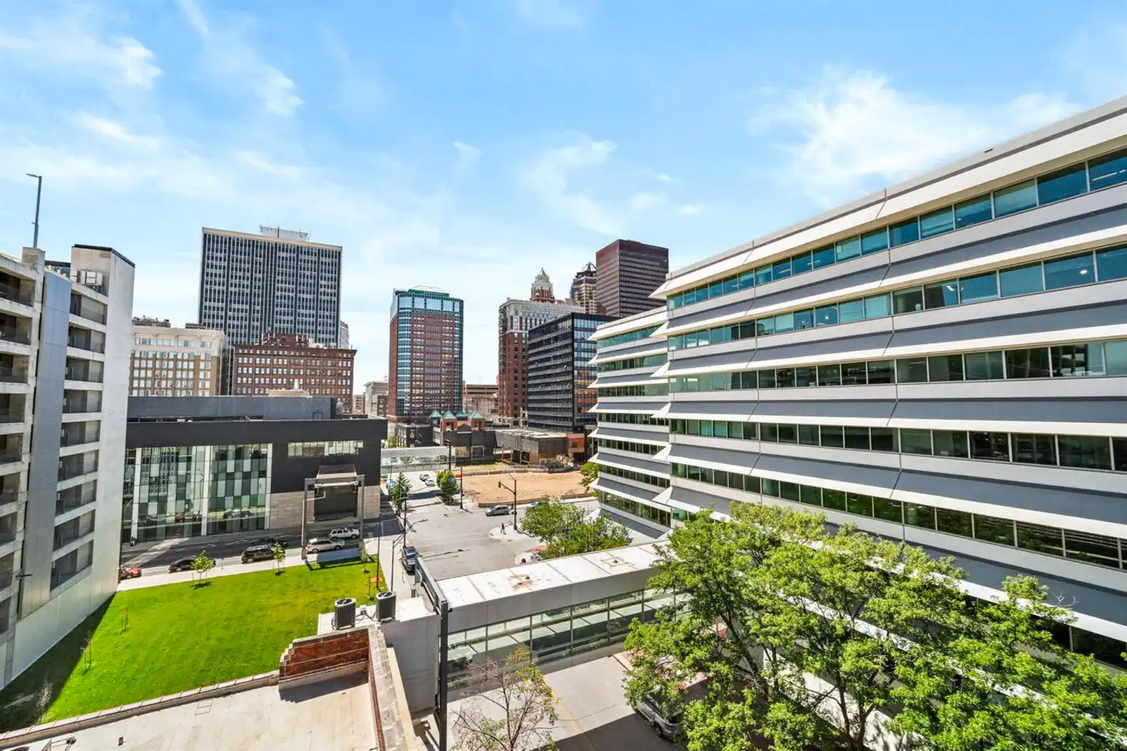 Soak in skyline views of downtown Des Moines—modern architecture meets Midwestern charm right outside your window.