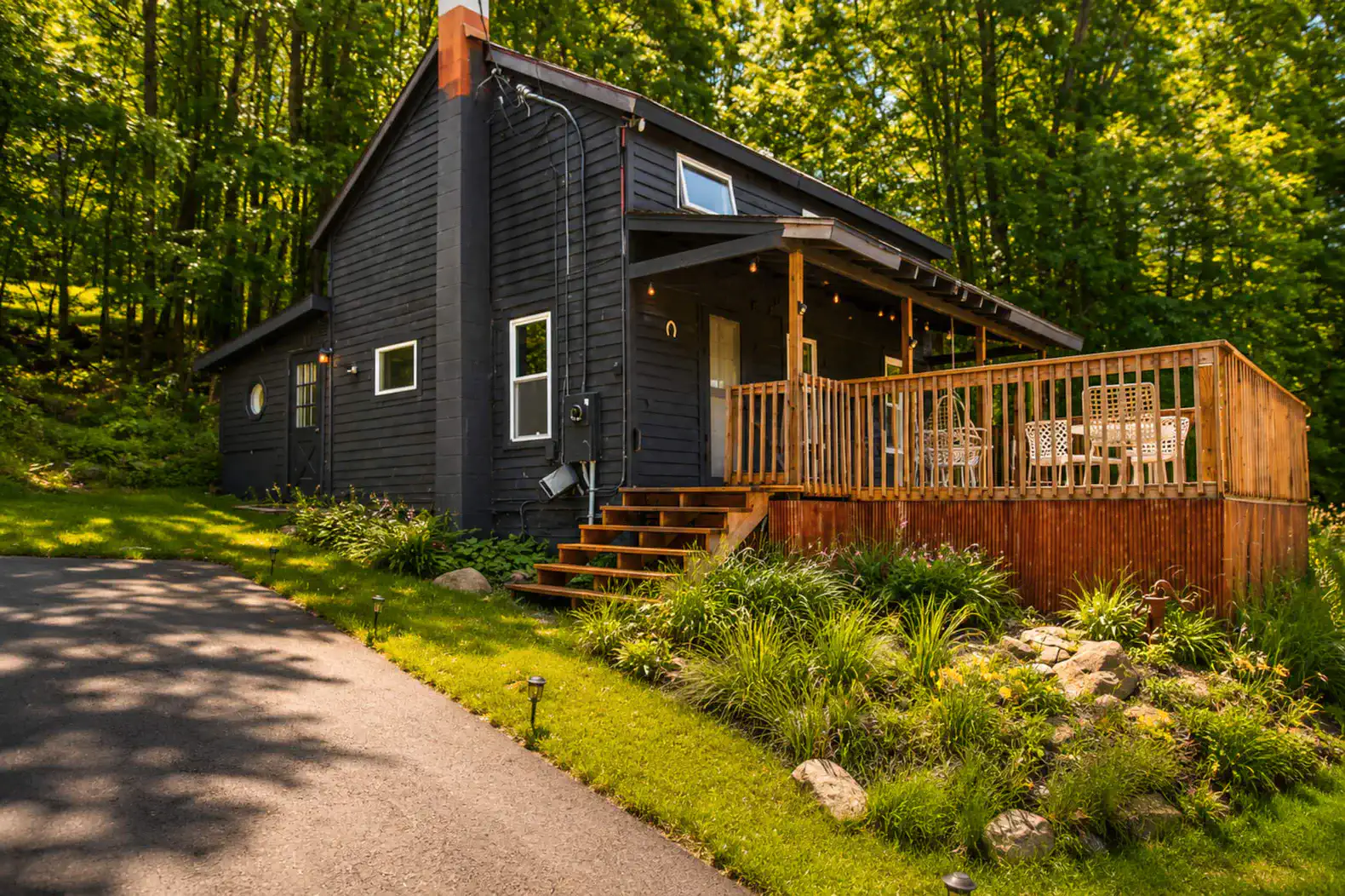 Cabin on large Pond
