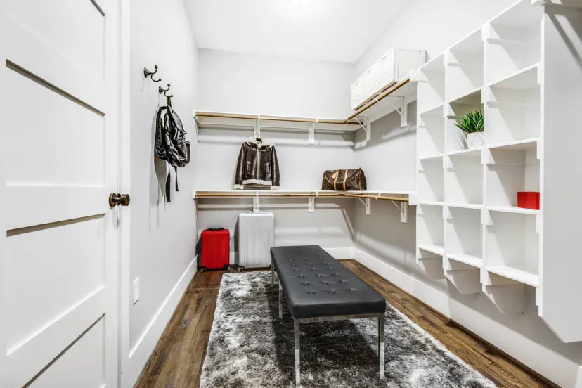 Master bedroom closet