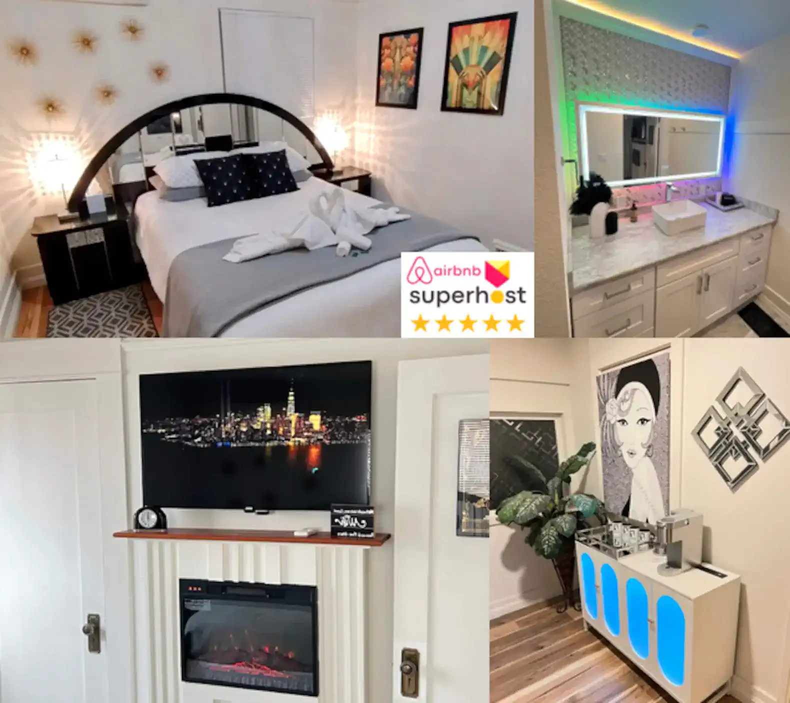 Deco Studio Retreat: Kamin, WLAN, Queensize-Bett – Foto 1