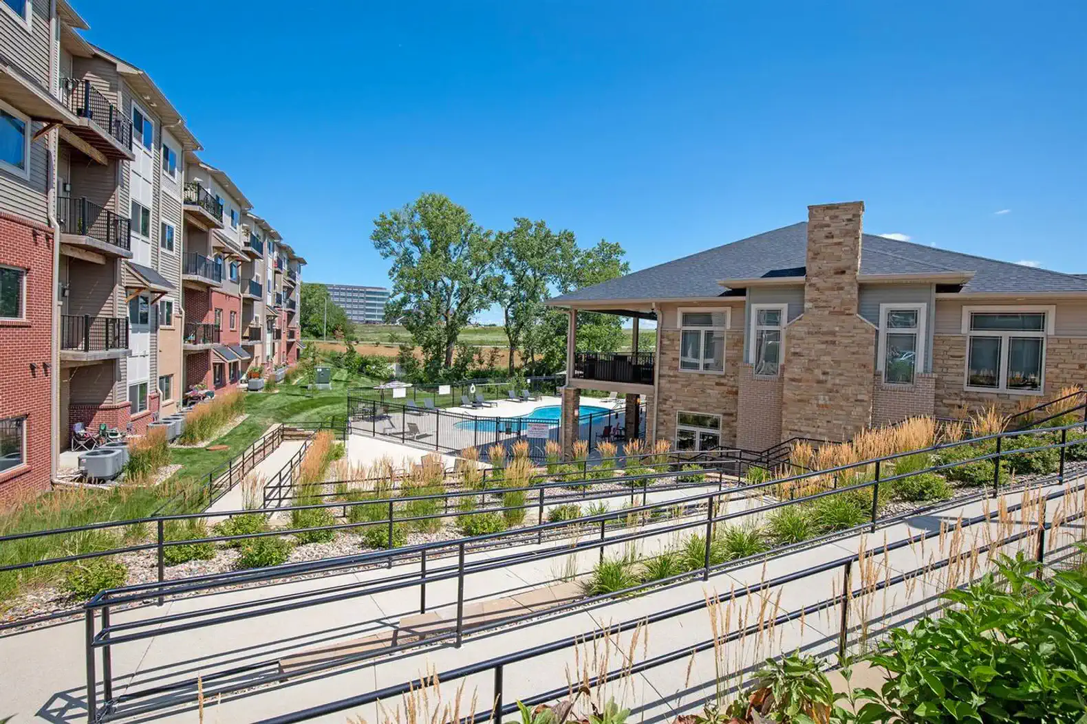 The outdoor heated pool is open from Memorial Day to Labor Day!