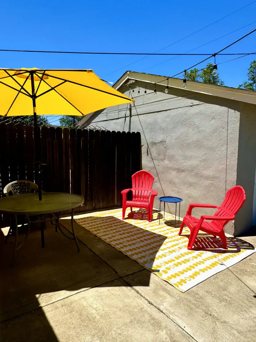 The patio