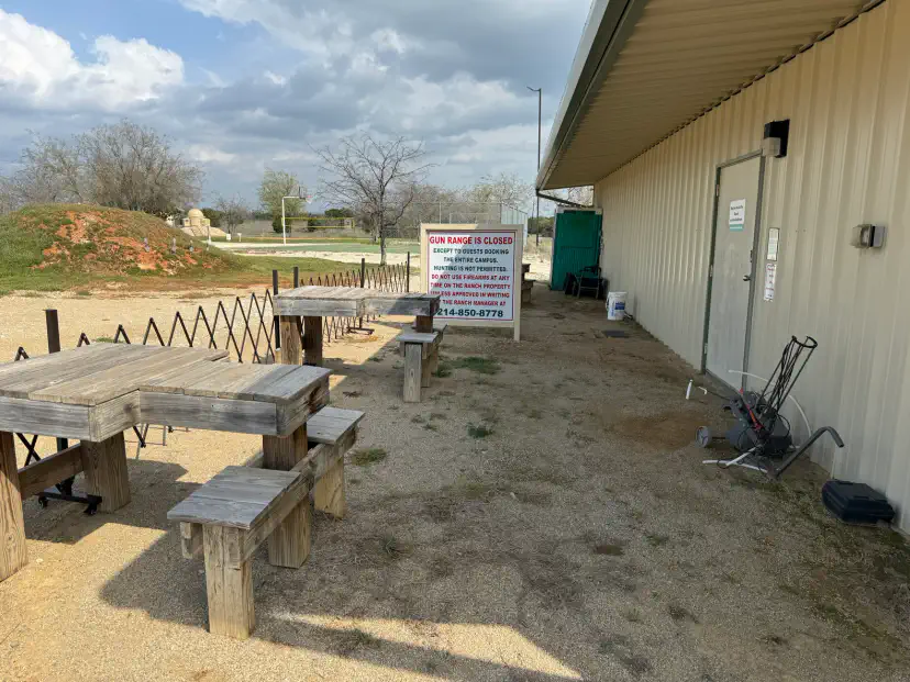 The gun and archery range