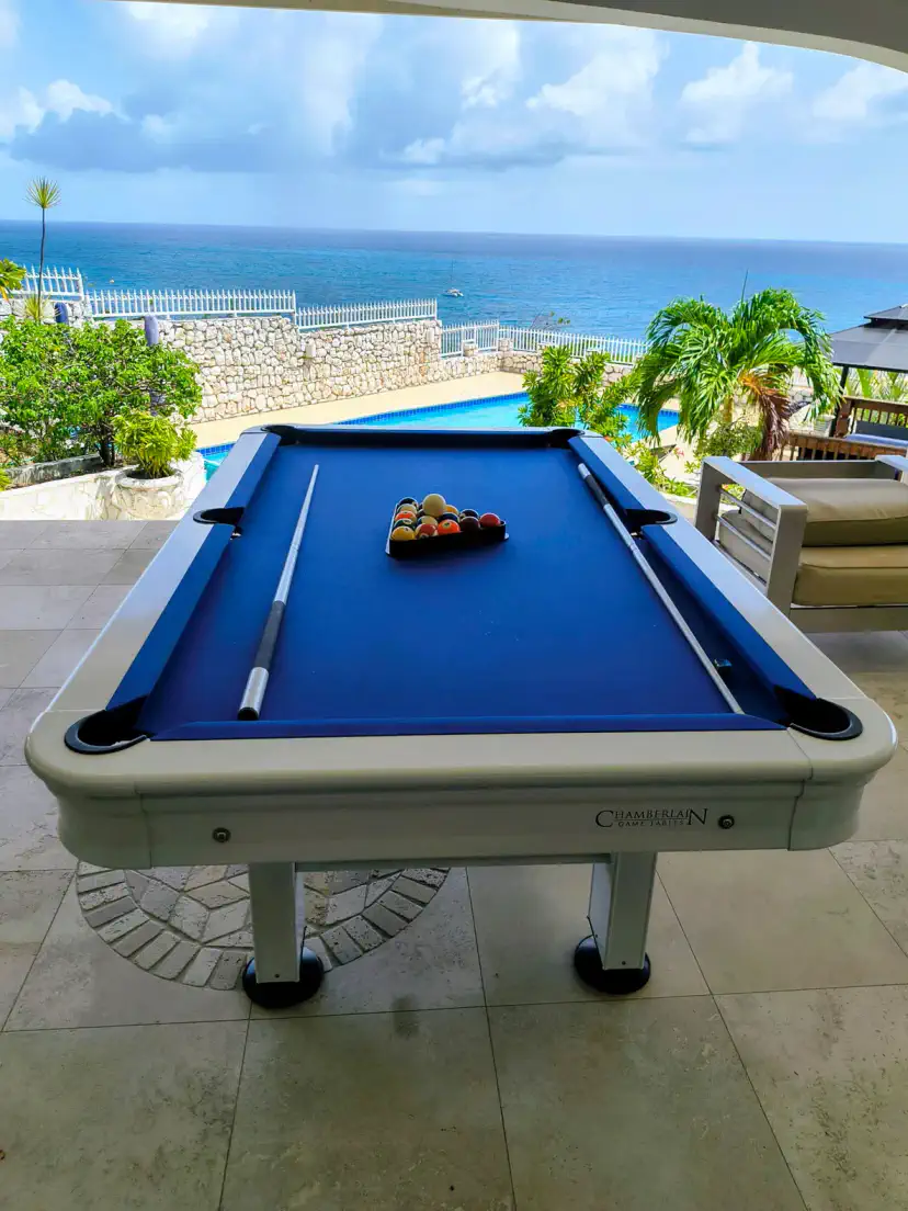 The pool table