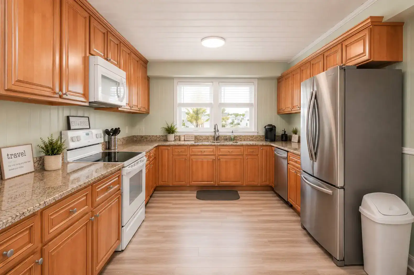 Bikini Bottom Kitchen, open to dining area