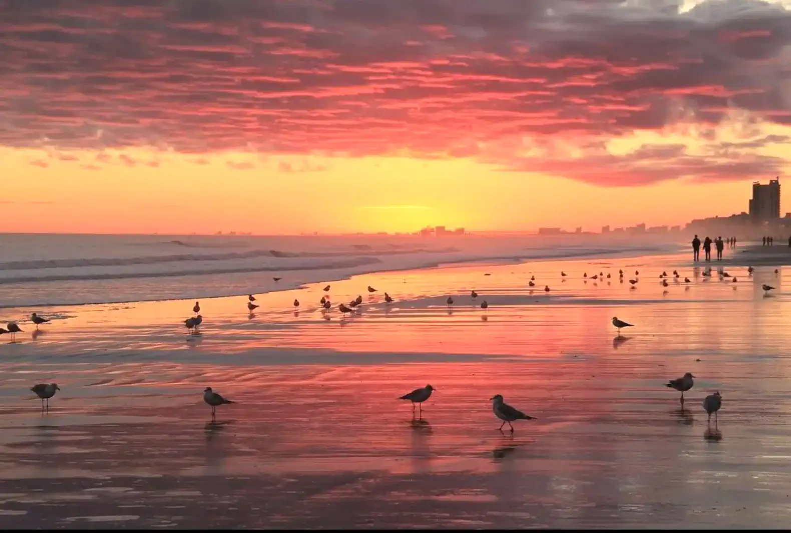 There's nothing like a Cherry Grove sunset.  