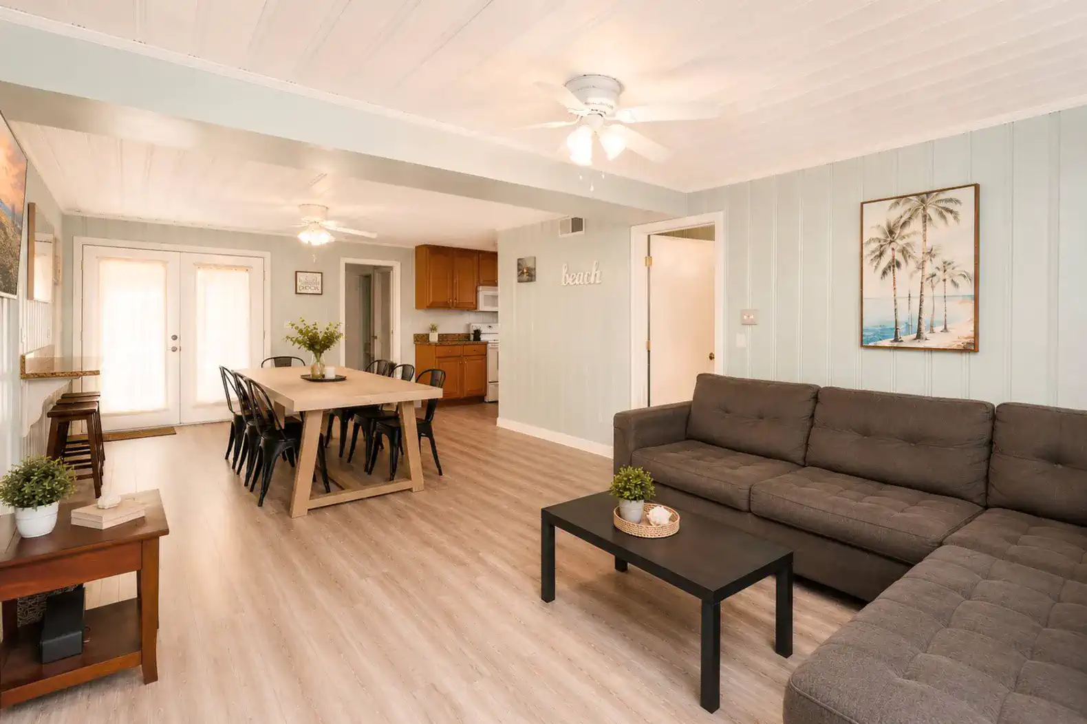 Bikini Bottom Living Area overlooks dining space