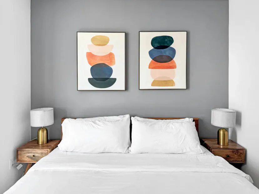 Bedroom #1 | King Size Bed