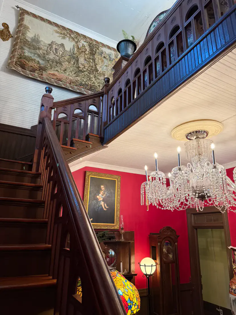 The staircase