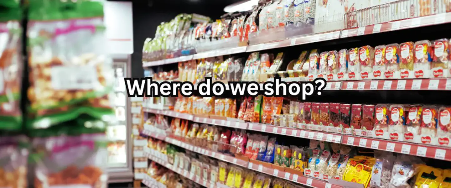 ¿Dónde están los supermercados?