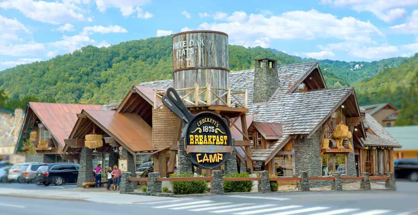 Crockett’s Frühstücks-Camp