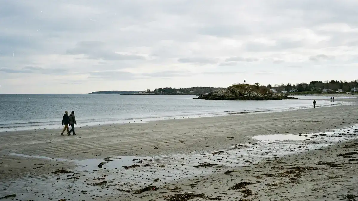 Beach morning near Gloucester vacation rentals on Cape Ann