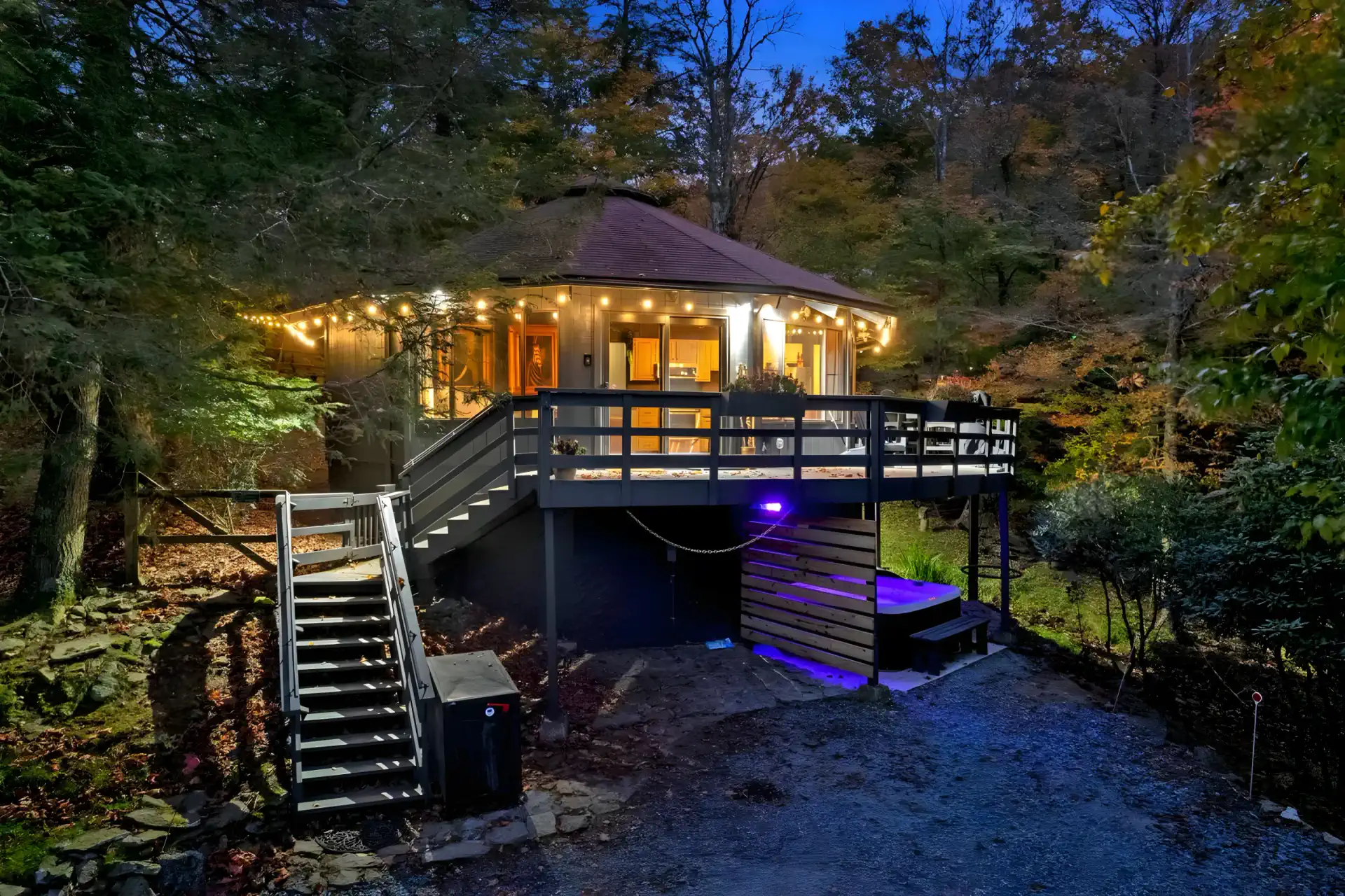 Kinky Ski Cabin