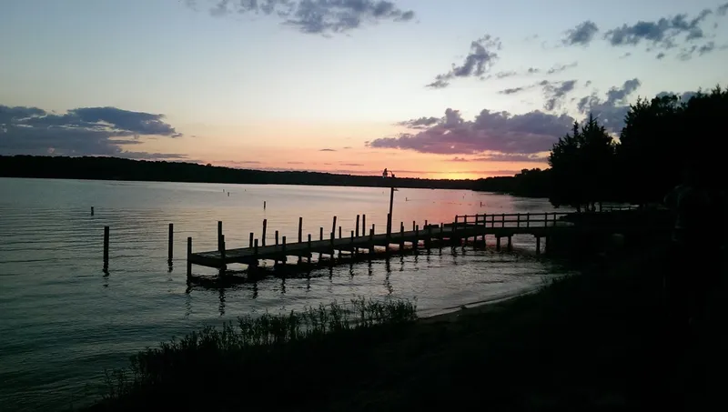 Praia do Lake Anna State Park